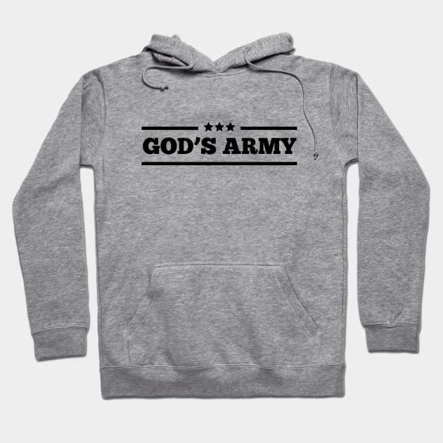 GOD'S ARMY Hoodie by Jedidiah Sousa